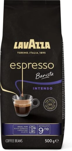 Lavazza Espresso Barista Intenso Koffiebonen - 500 Gram X4 -Koffiemelk Winkel 578x1200 2