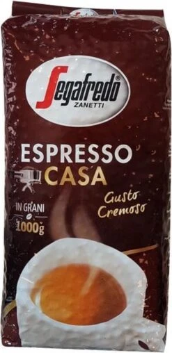 Segafredo Espresso Casa Koffiebonen - 1 Kg -Koffiemelk Winkel 583x1200