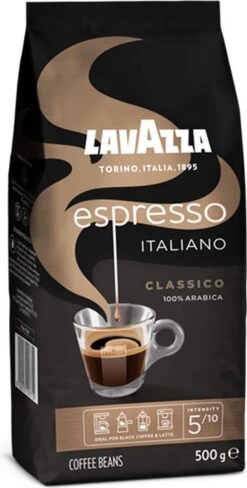 Lavazza Espresso Italiano Classico Koffiebonen - 500 Gram X4 -Koffiemelk Winkel 608x1200 2