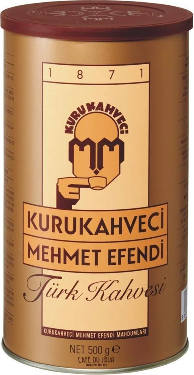Turkse Koffie Kurukahveci Mehmet Efendi 500 Gram Gemalen Koffie 3 Turkse Koffie Kurukahveci Mehmet Efendi 500 Gram Gemalen Koffie
