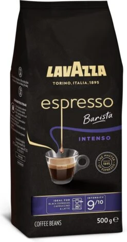 Lavazza Espresso Barista Intenso Koffiebonen - 500 Gram X4 -Koffiemelk Winkel 629x1200 1
