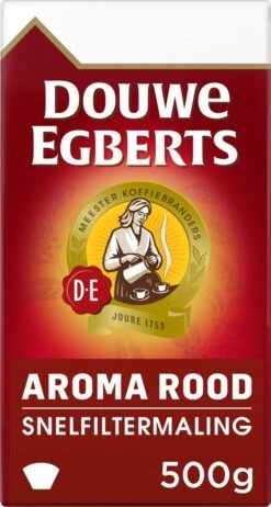 Douwe Egberts Aroma Rood Filterkoffie - 6 X 500 Gram -Koffiemelk Winkel 642x1200 2