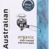Australian Espresso Pods Decaf -4 X 18 Stuks- UTZ Organic -Koffiemelk Winkel 646x1200 2