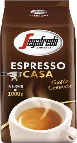 Segafredo Espresso Casa Koffiebonen - 1 Kg -Koffiemelk Winkel 647x1200 1