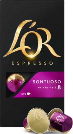 L'OR Espresso Koffiecups Variatiepakket - 8 X 10 Capsules -Koffiemelk Winkel 653x1200