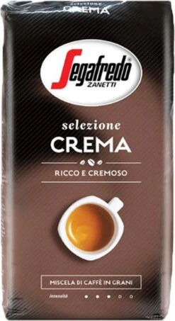 Segafredo Selezione Crema Koffiebonen - 8 X 1 Kg -Koffiemelk Winkel 654x1200