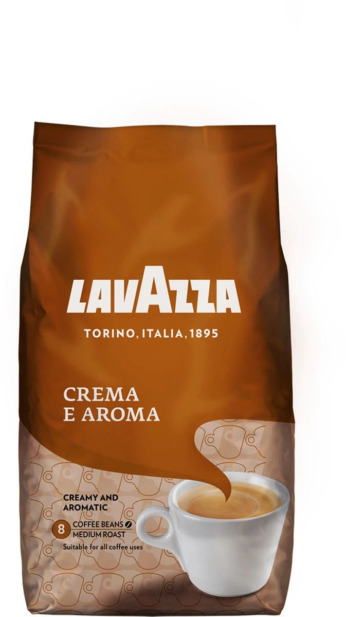 Lavazza Crema Aroma Koffiebonen 1kg X2 5 Lavazza Crema Aroma Koffiebonen 1kg X2 - Afbeelding 3