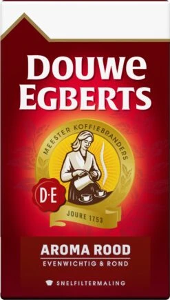 Douwe Egberts Aroma Rood Filterkoffie - 24 X 250 Gram -Koffiemelk Winkel 681x1200 1