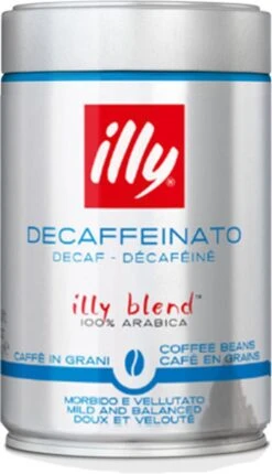 Illy Cafeïnevrij Koffiebonen - 250 Gram -Koffiemelk Winkel 690x1200