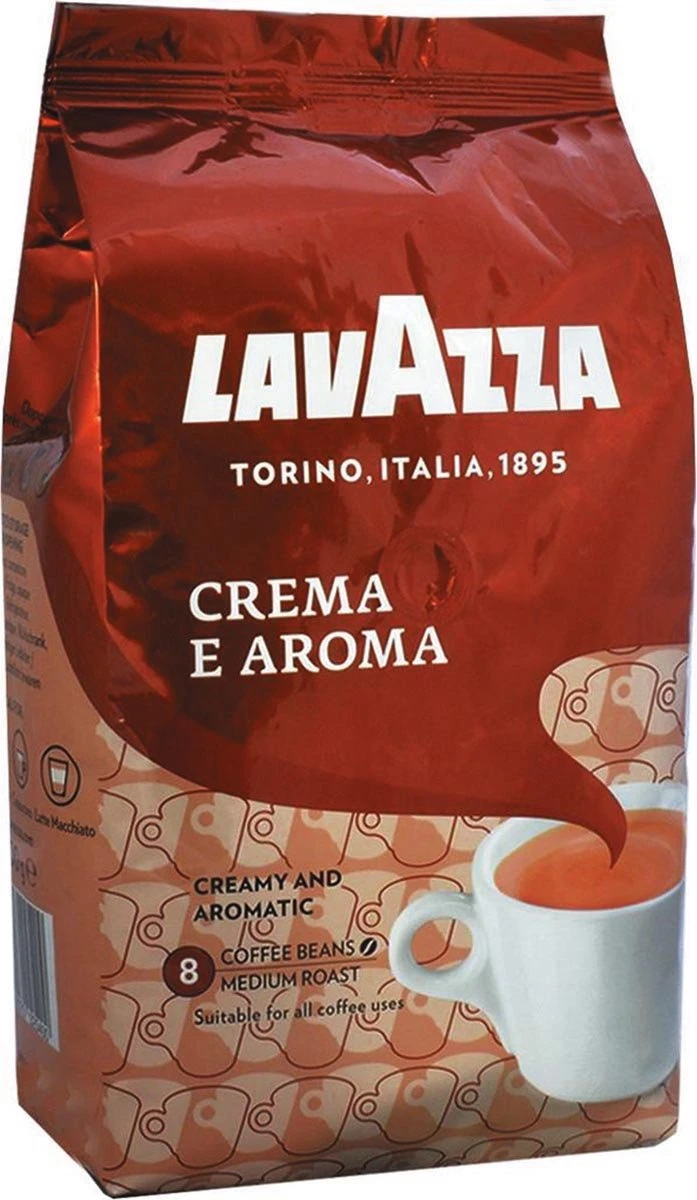 Lavazza Crema E Aroma Koffiebonen - 6 X 1 Kg 7 Lavazza Crema E Aroma Koffiebonen - 6 X 1 Kg - Afbeelding 5