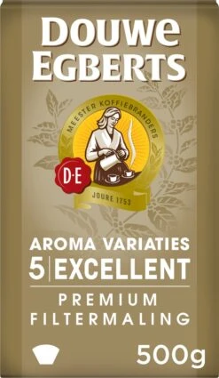 Douwe Egberts Excellent Filterkoffie - 6 X 500 Gram -Koffiemelk Winkel 698x1200