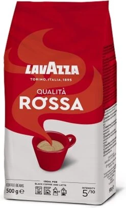 Lavazza Qualita Rossa Koffiebonen - 500 Gram X4 -Koffiemelk Winkel 727x1200
