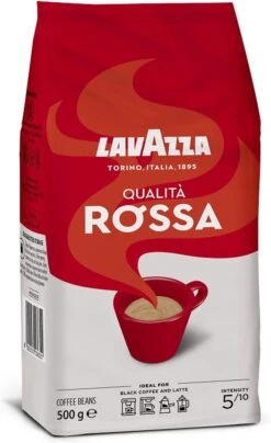 Lavazza Qualita Rossa Koffiebonen - 500 Gram X4 -Koffiemelk Winkel 734x1200