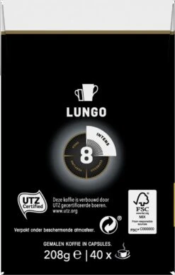 Douwe Egberts Lungo Intens (8) - 5 X 40 Koffiecups 21 Douwe Egberts Lungo Intens (8) - 5 X 40 Koffiecups -Koffiemelk Winkel 765x1200 2