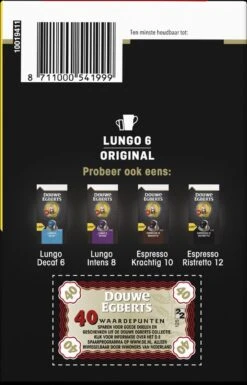 Douwe Egberts Lungo Original Koffiecups (6) - 5 X 40 Koffiecups 9 Douwe Egberts Lungo Original Koffiecups (6) - 5 X 40 Koffiecups -Koffiemelk Winkel 770x1200 3