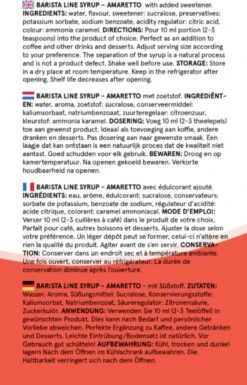 Fitcy | Koffiesiroop | Amaretto | Barista Syrup | Zero | Vegan | Vetvrij | Suikervrij | Keto-vriendelijk | Koffie | Siroop | MET DOSEERPOMP | 1L 11 Fitcy | Koffiesiroop | Amaretto | Barista Syrup | Zero | Vegan | Vetvrij | Suikervrij | Keto-vriendelijk | Koffie | Siroop | MET DOSEERPOMP | 1L -Koffiemelk Winkel 770x1200 6