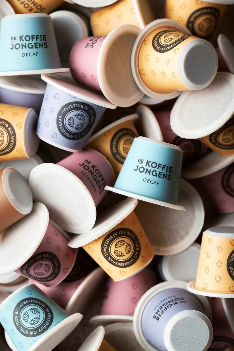 De Koffiejongens - Proefpakket - Nespresso Cups - 100% Biologisch Afbreekbaar - 6x10 Cups - Nespresso Compatible 4 De Koffiejongens - Proefpakket - Nespresso Cups - 100% Biologisch Afbreekbaar - 6x10 Cups - Nespresso Compatible - Afbeelding 2