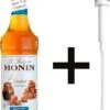 Monin Caramel Suikervrij 70cl Koffiesiroop Met Doseer Pompje -Koffiemelk Winkel 824x1200