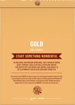 Senseo Gold Koffiepads - 5/9 Intensiteit - 10 X 36 Pads -Koffiemelk Winkel 858x1200