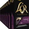L'OR Espresso Supremo Koffiecups - Intensiteit 10/12 - 10 X 10 Capsules -Koffiemelk Winkel 874x1200 1