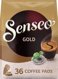 Senseo Gold Koffiepads - 5/9 Intensiteit - 10 X 36 Pads -Koffiemelk Winkel 886x1200