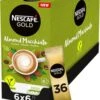 Nescafé Gold Almond Macchiato Oploskoffie - 6 Doosjes à 6 Zakjes -Koffiemelk Winkel 903x1200