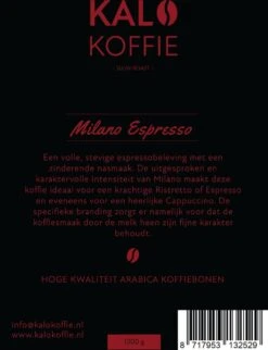 Kalo Koffie - 100% Arabica Koffiebonen - Milano Espresso - 1kg - Exclusieve Koffie 11 Kalo Koffie - 100% Arabica Koffiebonen - Milano Espresso - 1kg - Exclusieve Koffie -Koffiemelk Winkel 921x1200