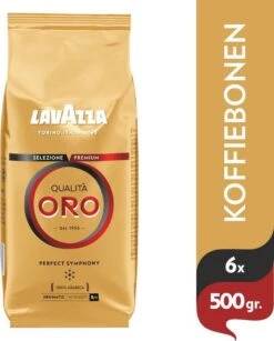 Lavazza Qualità Oro Koffiebonen 6 X 500g -Koffiemelk Winkel 967x1200