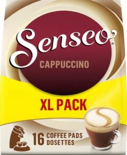 Senseo Cappuccino Koffiepads - 2/9 Intensiteit - 4 X 16 Pads - Voordeelverpakking -Koffiemelk Winkel 981x1200 1