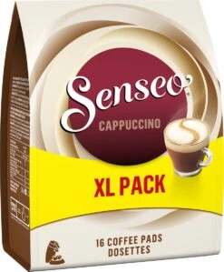 Senseo Cappuccino Koffiepads - 2/9 Intensiteit - 4 X 16 Pads - Voordeelverpakking -Koffiemelk Winkel 990x1200 3