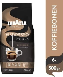 Lavazza Espresso Italiano Classico Koffiebonen - 500 Gram X6 10 Lavazza Espresso Italiano Classico Koffiebonen - 500 Gram X6 -Koffiemelk Winkel 992x1200 1